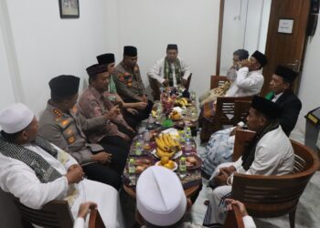 Kapolres Metro Depok Gelar Ngopi Kamtibmas Bersama Tokoh Agama