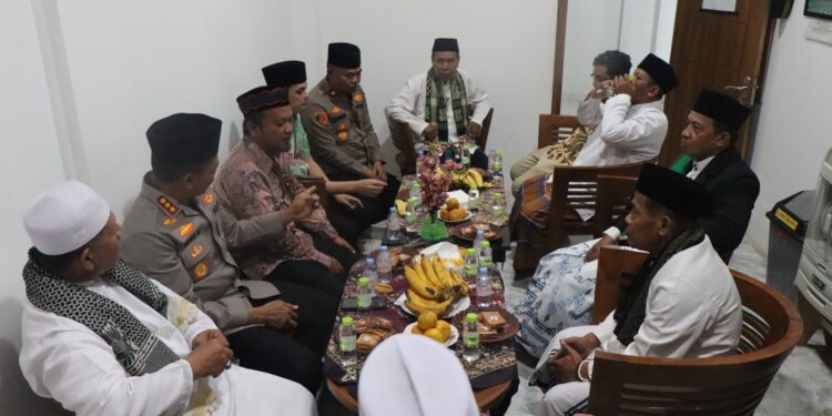 Kapolres Metro Depok Gelar Ngopi Kamtibmas Bersama Tokoh Agama