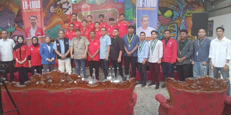 EN- LMND Launching Pengurus Eksekutif Nasional: Maju Untuk Demokrasi dan Perubabahan