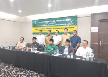 Konferensi Pers Program MBG Bersama Asosiasi Pesantren NU DKI Jakarta & Lembaga Terkait Untuk Menjawab Keraguan, Kehalalan Bagi Pesantren