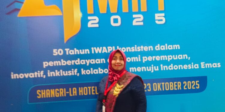 Yuniar Wijayanti Pengusaha Catering Wijaya ikut sera Dalam Acara Rakernas IWAPI  Tanggal 22 -23  Oktober 2025 Di Hotel Shangrilla