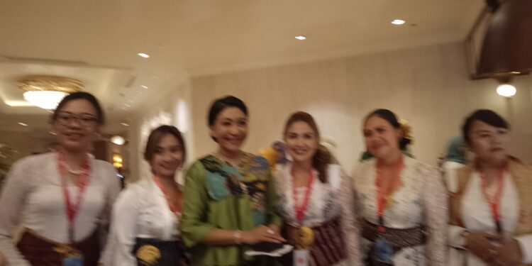 Rakernas IWAPI Ke-IV Mengusung Tema 50 Tahun IWAPI Konsisten dalam Pemberdayaan Ekonomi Perempuan di Hadiri Diah Erwiany Andika Perkasa