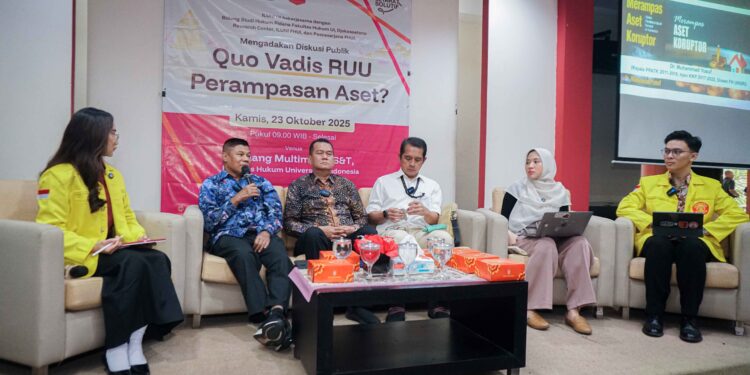Diskusi Publik “Quo Vadis RUU Perampasan Aset” ILUNI UI: Pembuktian Terbalik, Safeguards Hukum Acara, dan Perlindungan Pihak Ketiga Jadi Sorotan