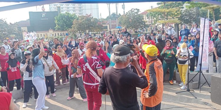 Musician Care For Depok di Car Free Day, Kota Depok