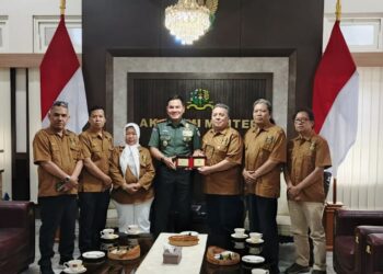 AMKI Pusat Audiensi dengan Gubernur Akmil, Bahas Sinergi Literasi Media dan Wawasan Kebangsaan