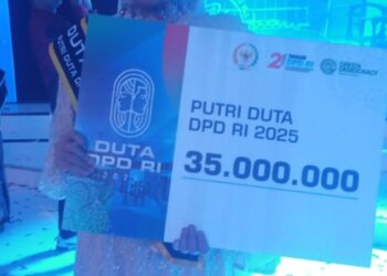 Terpilih Sebagai Duta DPD RI 2025  Mewakili Provinsi Aceh Irhamni Malika