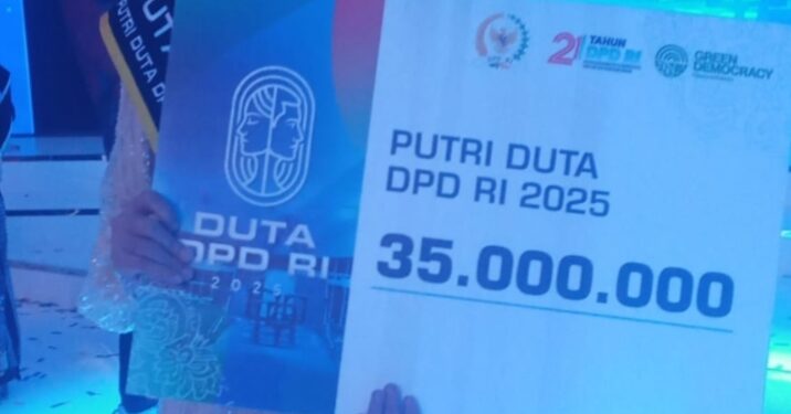 Terpilih Sebagai Duta DPD RI 2025  Mewakili Provinsi Aceh Irhamni Malika