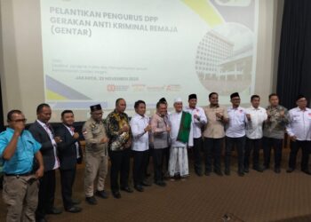 Apresiasi Pembentukan Ormas GENTAR Kepala Kesbangpol Fokus Cegah Tawuran Remaja dan Narkoba