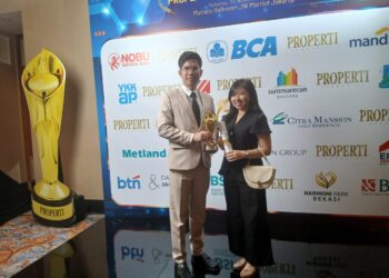 Malam Anugerah Properti Award 2025 Berlangsung Prestisius, PT Easton Urban Kapital Raih Penghargaan Newcomer Developer