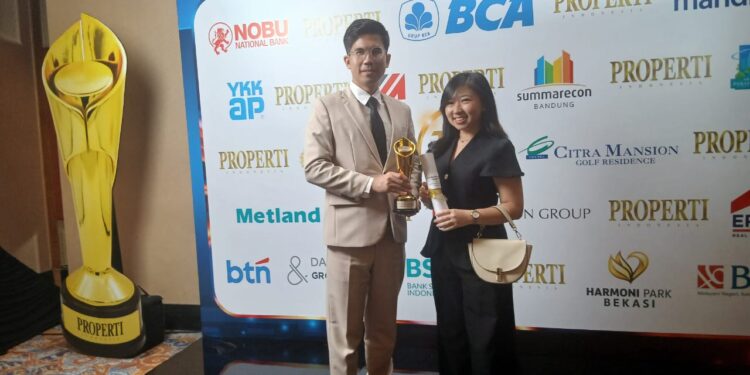 Malam Anugerah Properti Award 2025 Berlangsung Prestisius, PT Easton Urban Kapital Raih Penghargaan Newcomer Developer