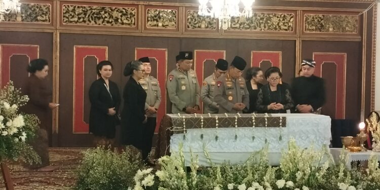 Kapolri Melayat Raja Keraton Solo, Selasa Petang