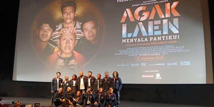 Film AGAK LAIN – 2 : Menyala Pantiku ! siap bikin seluruh bioskop bergemuruh tawa jadi hiburan Rakyat Indonesia menuju akhir tahun 2025