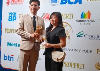 Malam Anugerah Properti Award 2025 Berlangsung Prestisius, PT Easton Urban Kapital Raih Penghargaan Newcomer Developer