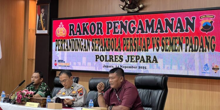 Polres Jepara Matangkan Pengamanan Laga Persijap Jepara Vs Semen Padang FC