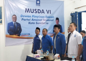 Musda PAN Kota Solo ke-6 , DPP Tetapkan Empat Nama Formatur : Sapari , Anwar, Agus Setiawan dan Budi Santoso