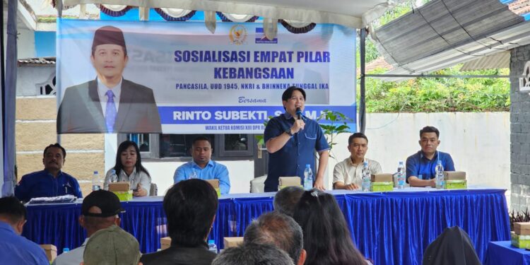Rinto Subekti, S.E., M.M., Gelar Kegiatan Sosialisasi Empat Pilar Kebangsaan di Kabupaten Wonogiri, Jawa Tengah