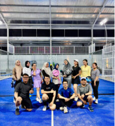 BRI BO Ciputat Gelar Kegiatan Padel Meriahkan Grand Opening Meta Court Padel