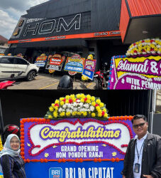 BRI BO Ciputat Hadiri Grand Opening HOM Fitness Center Pondok Ranji