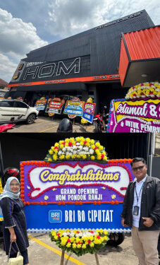 BRI BO Ciputat Hadiri Grand Opening HOM Fitness Center Pondok Ranji