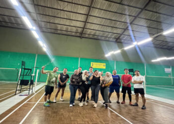 BRI Kantor Cabang Tangerang Merdeka Gelar Latihan Badminton Rutin untuk Jaga Kebugaran dan Kebersamaan Insan BRILiaN