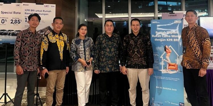 BRI KC Rasuna Said Akselerasi Akuisisi Program KPR dengan Program Open Booth di Beberapa Instansi Kerjasama