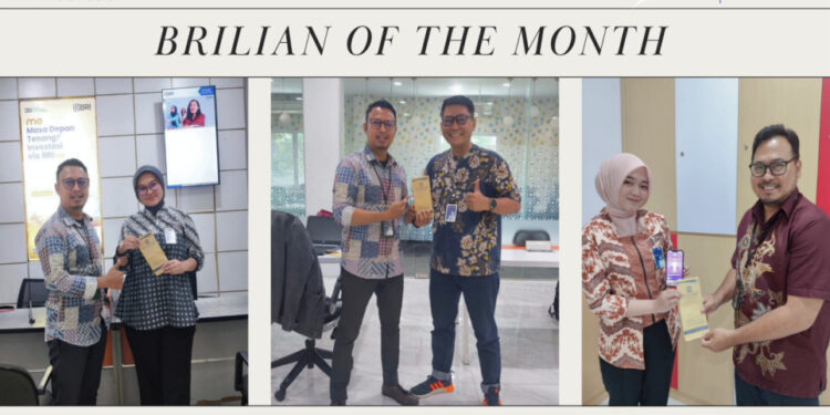 BRI Kantor Cabang Rangkasbitung Apresiasi Pekerja Terbaik melalui Program “BRILiaN of the Month”