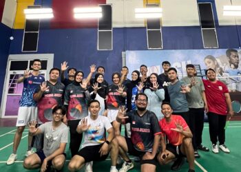 Tokoh Muda DKI Jakarta Selenggarakan Fun Badminton Antar Organisasi Kepemudaan*