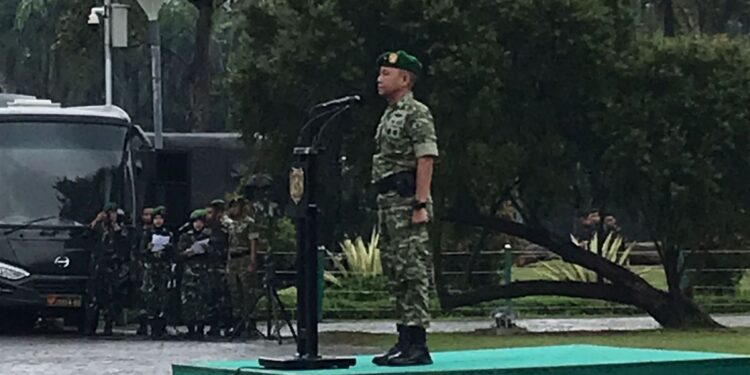 Apel Gelar Pasukan Sambut Tahun Baru 2026