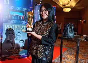 Malam Anugerah Properti Award 2025 Berlangsung Prestisius PT Taspen Properti Indonesia melalui Proyeknya, yaitu Two Sudirman Jakarta meraih penghagaan : *Iconic Mixed – Use Project In Jakarta*