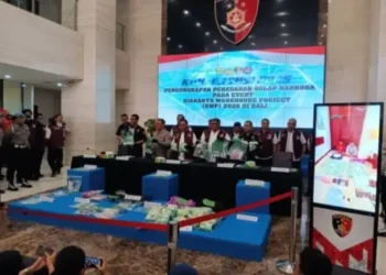 Bareskim Polri Jelang Acara DWP 2025 , 17 Tersangka Pengedar Narkoba Berhasil Di Tangkap
