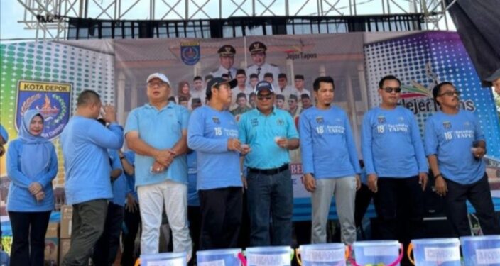 Kapolsek Cimanggis:” Dirgahayu Tapos, Jaga dan Tingkatkan Terus Silaturahmi Antar Warga”,