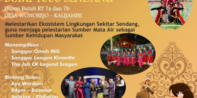 MERAWAT SENDANG ,  MENJAGA MASA DEPAN ( Merti Umbul Bumi 1000 Sendang )