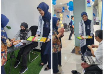 BRI BO Ciputat Berbagi Jajanan UMKM di Hari Ulang Tahun ke-130 BRI