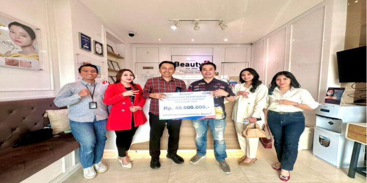 Perkuat Kemitraan Premium Merchant, BRI KC Jakarta Jelambar Hadiri Anniversary Beauty+