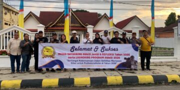 Rangkaian HUT ke-3 AWaSI Jambi, Wartawan Siber Gelar Refleksi Akhir Tahun dan Media Gathering