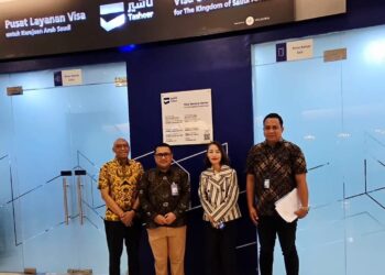 BRI Cabang Sudirman 1 Jalin Kerja Sama dengan PT Visa Service Center