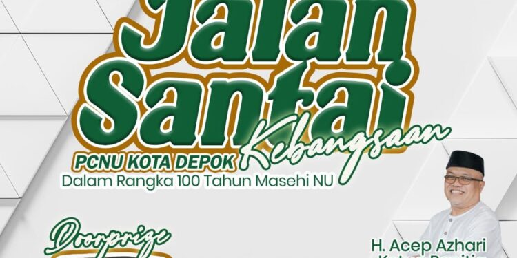 H.Acep Azhari & Pardong Ajak Warga Ramaikan Milad 1 Abad NU