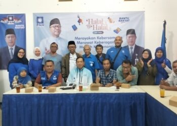 Trio Sapari – Agus – Budi Nahkoda Baru DPD PAN Kota Solo 2024-2029 