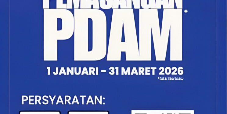 Jaga Kelestarian Air, Tirta Asasta Gratiskan Biaya Penyambungan Baru hingga Maret 2026