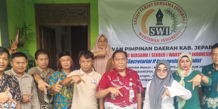 Bakesbangpol Jepara Monitoring Sekretariat SWI, Ciptakan Kondusifitas dan Kerjasama Untuk Jepara Mulus