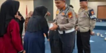 Satlantas Polres Metro Depok Santuni Anak Yatim dan Gelar Buka Puasa Bersama