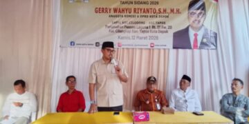 Anggota DPRD Kota Depok, Gerry Wahyu Riyanto Gelar Sosialisasi