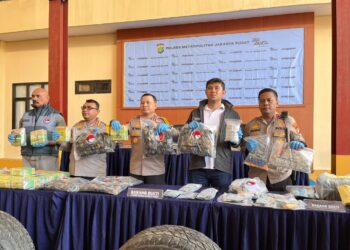 Polisi Ungkap Sabu 26,7 Kg Jaringan Medan–Jakarta Di Akhir Ramadhan