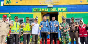 BERSAMA FORKOPIMDA KETUA DPRD JEPARA PANTAU PASAR DAN POS PENGAMANAN JELANG LEBARAN 2026