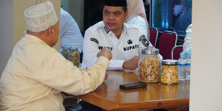 Bupati Silaturahmi Kiai dan Tokoh Masyarakat, Tancap Gas Pelayanan Pascalebaran